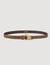 Ceinture en cuir suède
