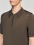 Polo en maille à col zippé