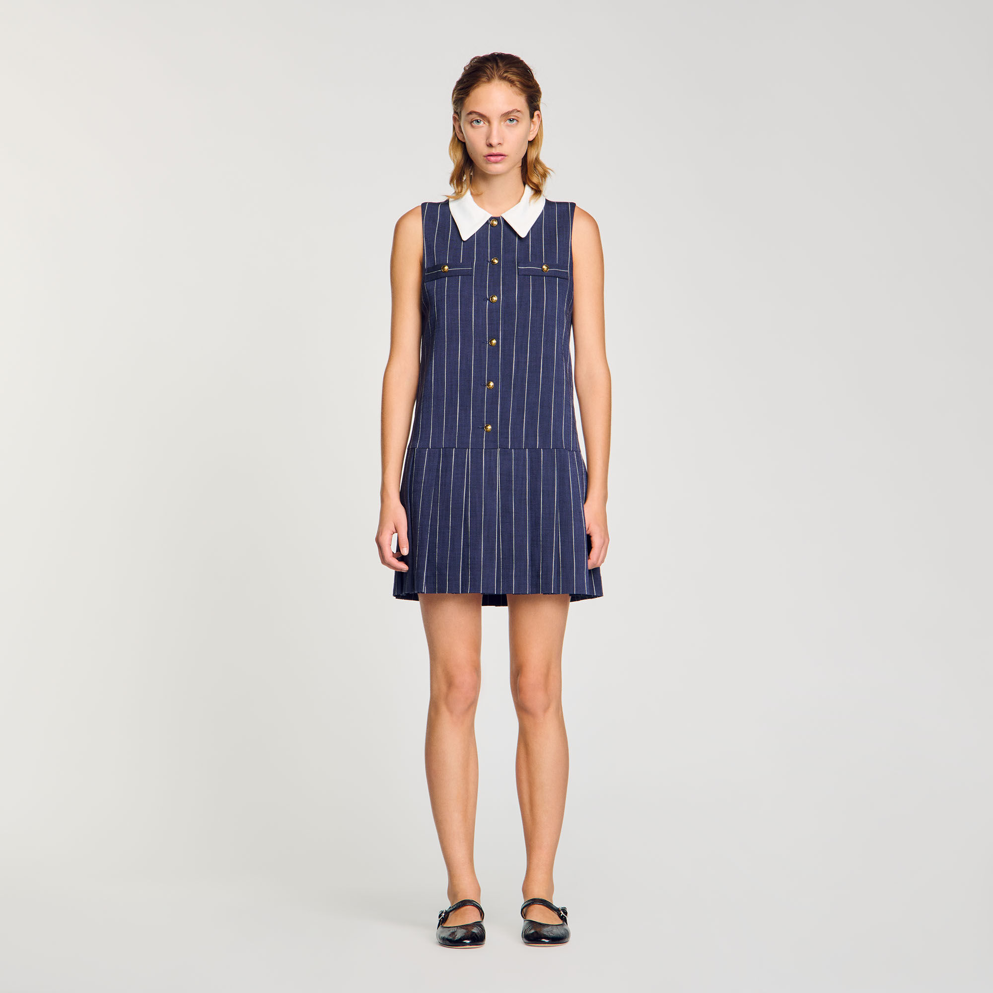 Short striped dress