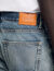 Verwaschene Regular Fit Jeans