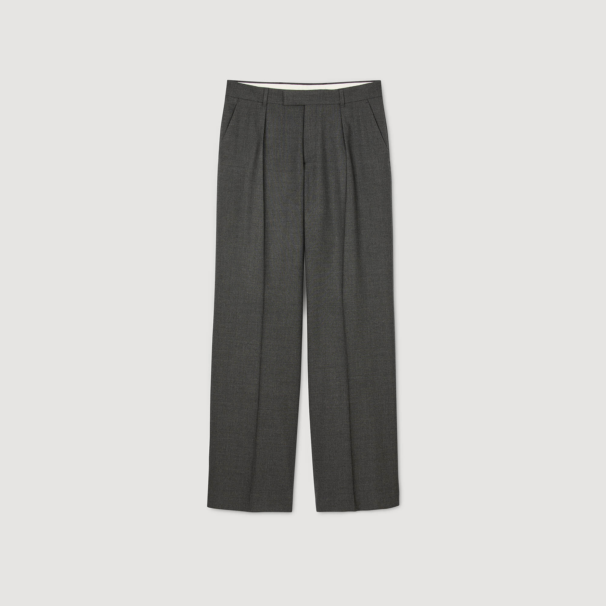 Pantalon de costume en laine