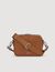Kleine Tasche aus genarbtem Leder