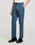 Elasticated straight-leg trousers