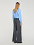 Straight and wide trousers