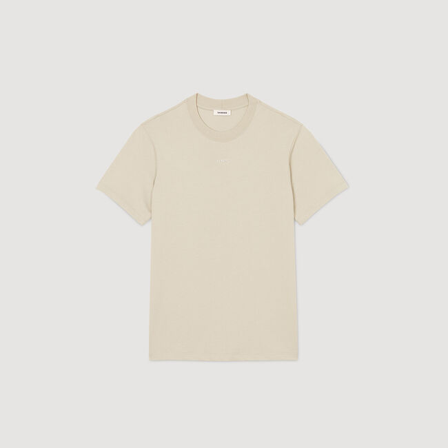 T-shirt en coton à logo