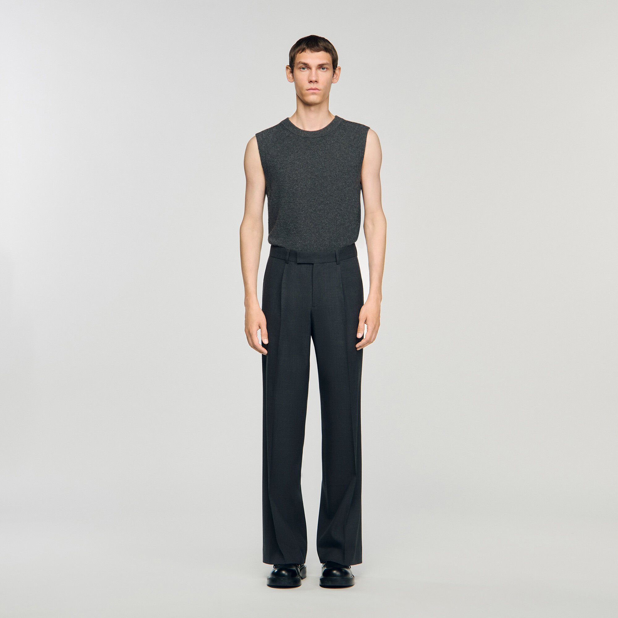 Pantalon de costume en laine