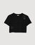 T-shirt à broderie fleur hawaïenne