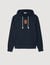 Sweatshirt mit Leder-Patch