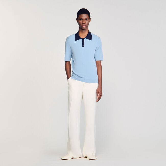 Polo bicolore