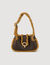 Tasche Janet aus Leder und Lammfell