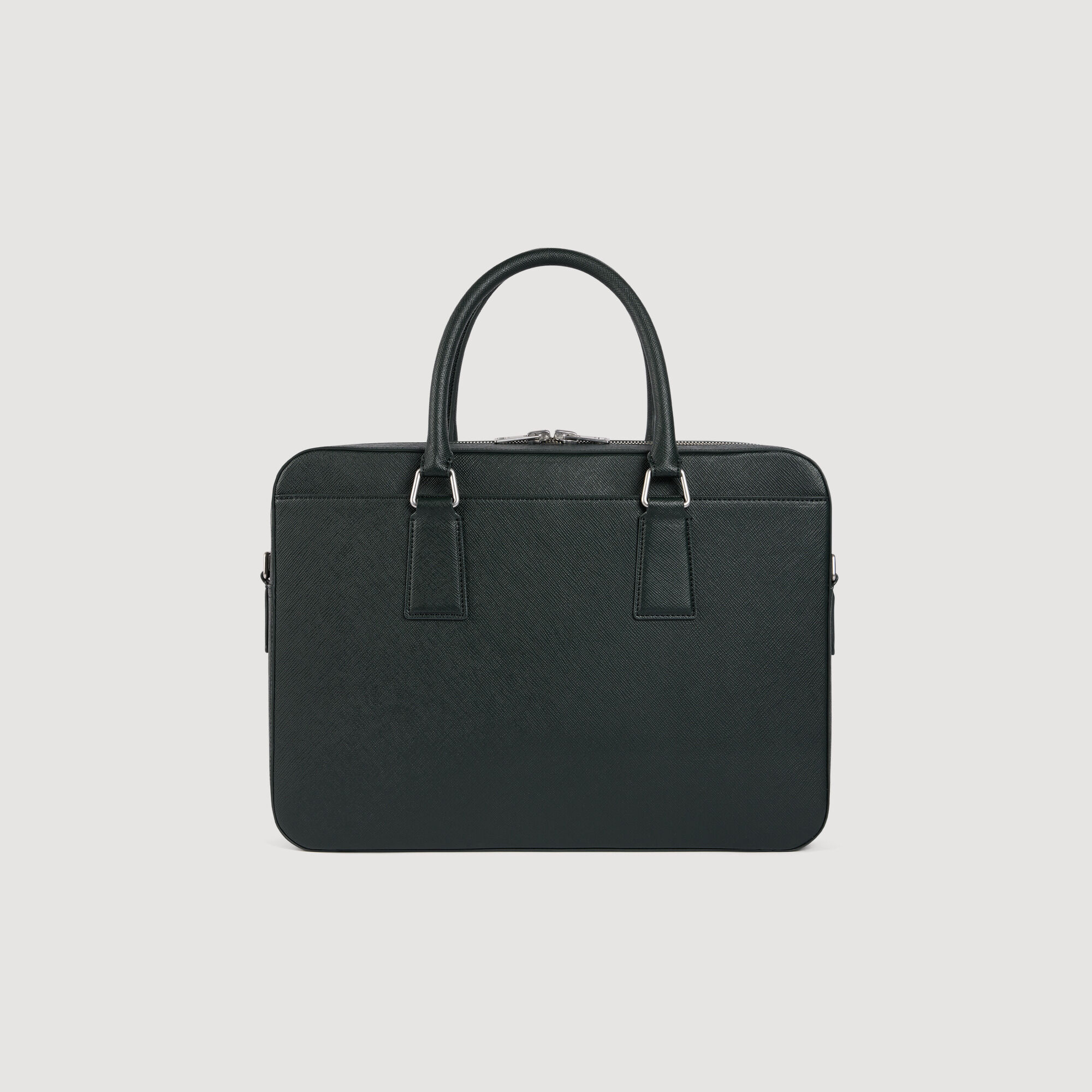 Briefcase en cuir reconstitu&eacute; 