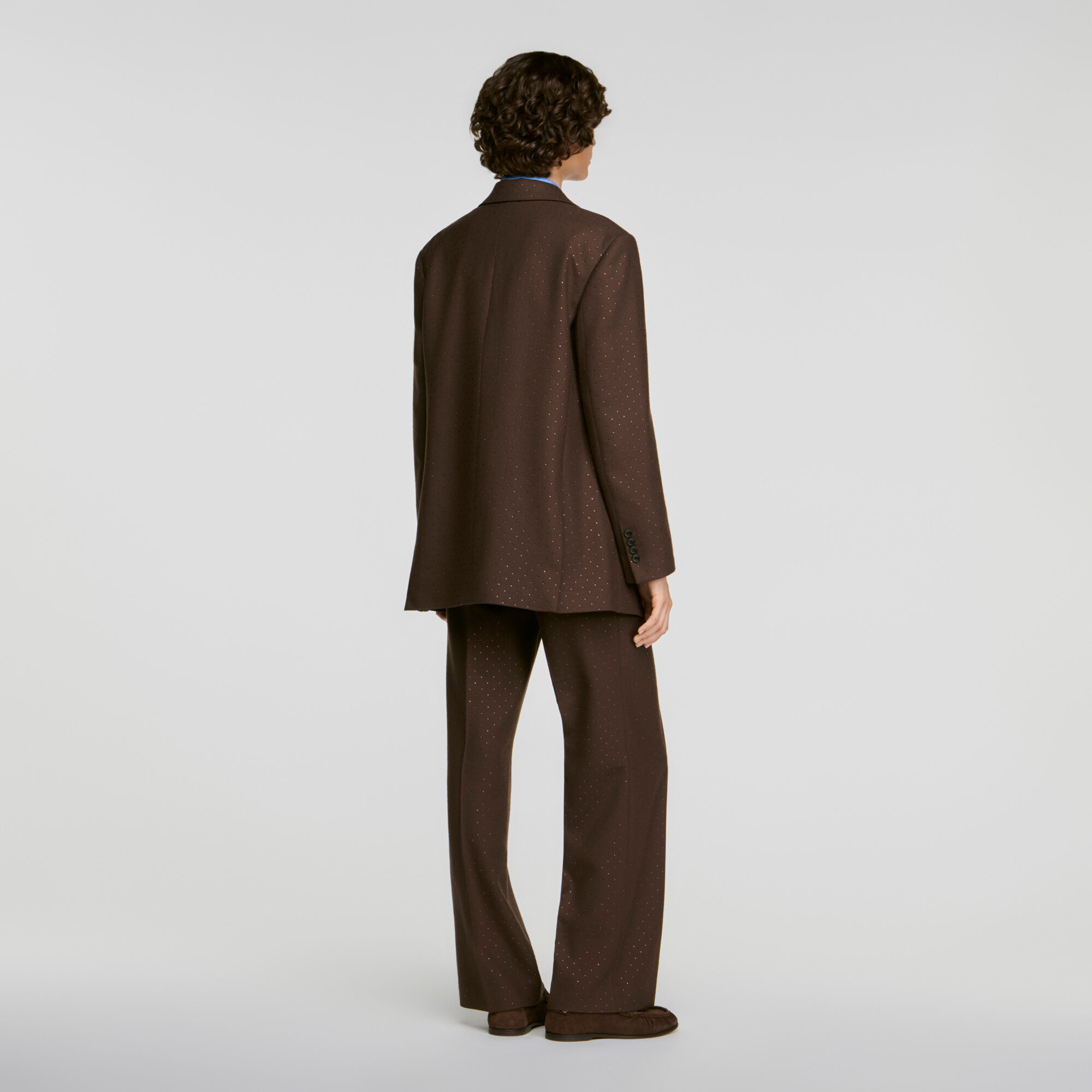 Rhinestone suit jacket - Women | Sandro