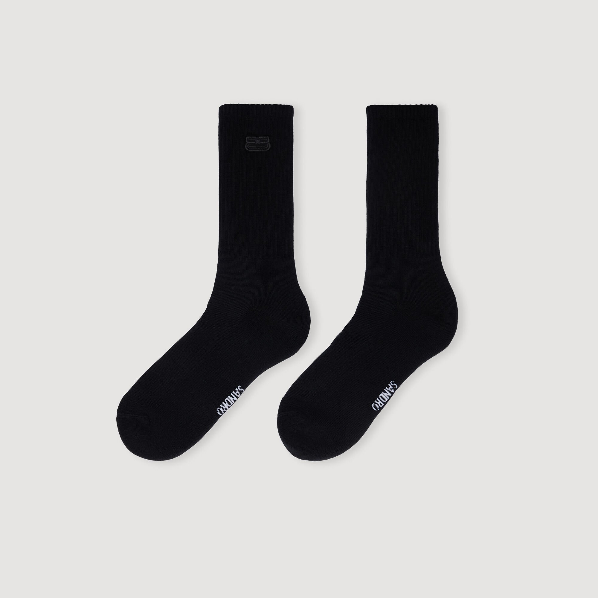 Chaussettes brod&eacute;es