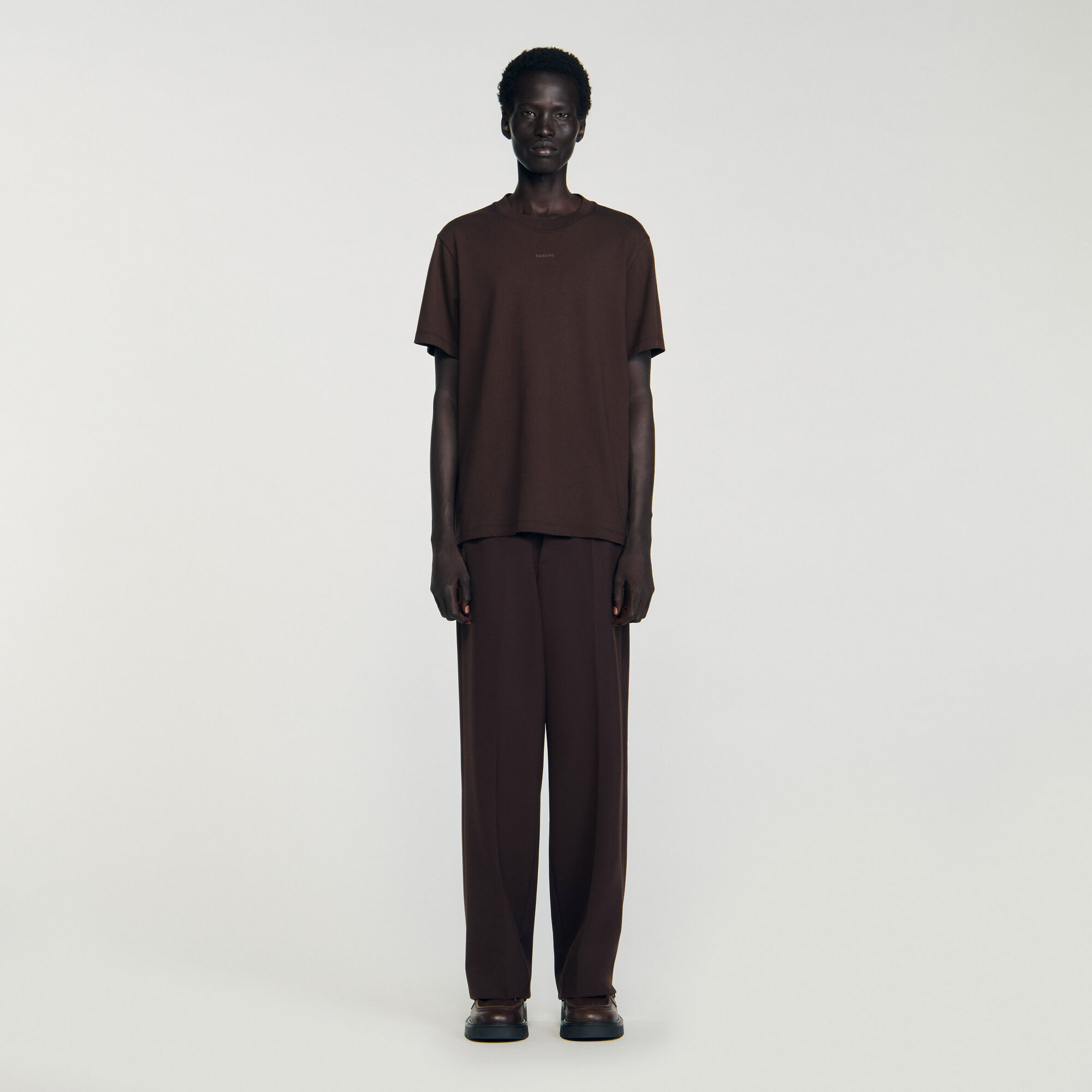 T-shirt en coton à logo