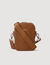 Kleine Tasche aus genarbtem Leder