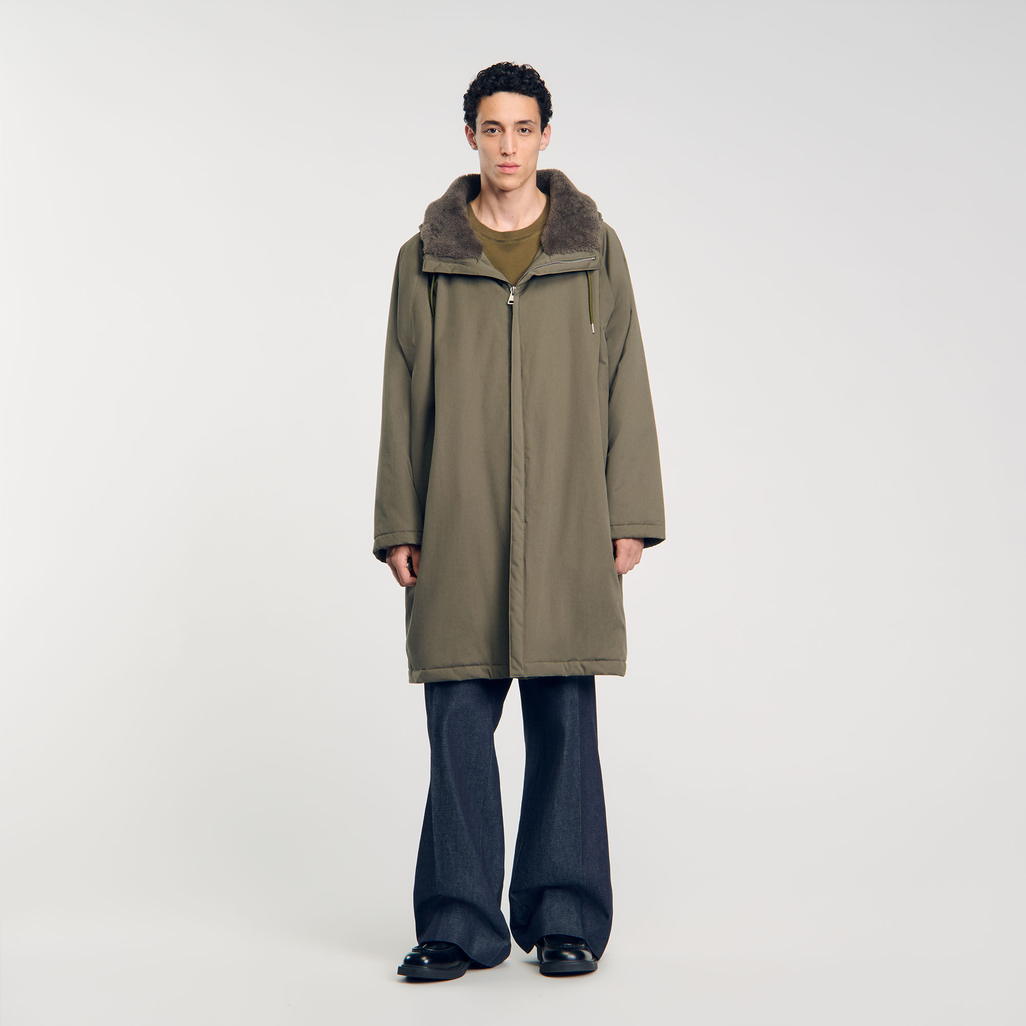 Hooded parka