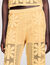 Pantalon droit en crochet