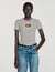 T-shirt cœur strassé