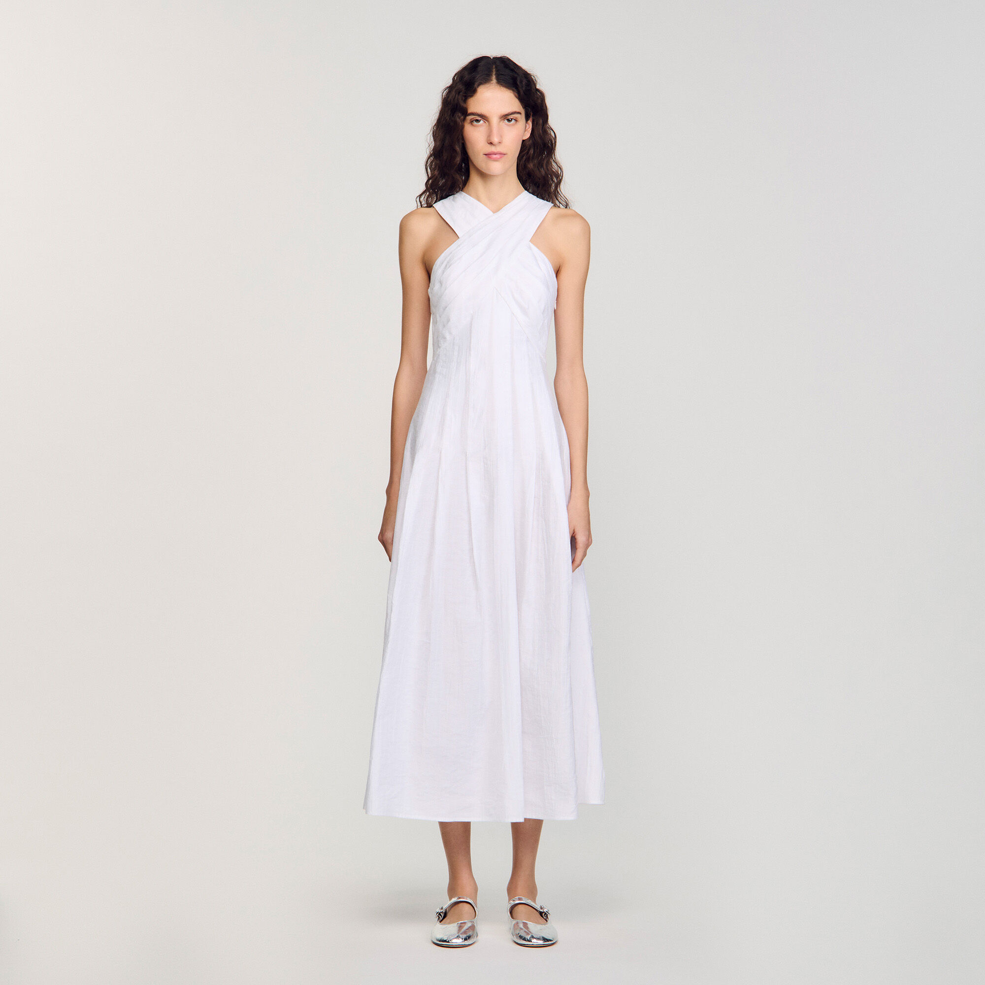 Wrap maxi dress