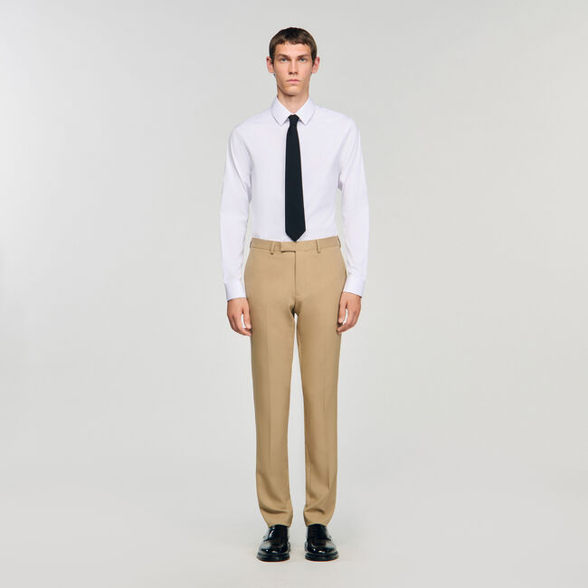 Pantalon de costume en laine