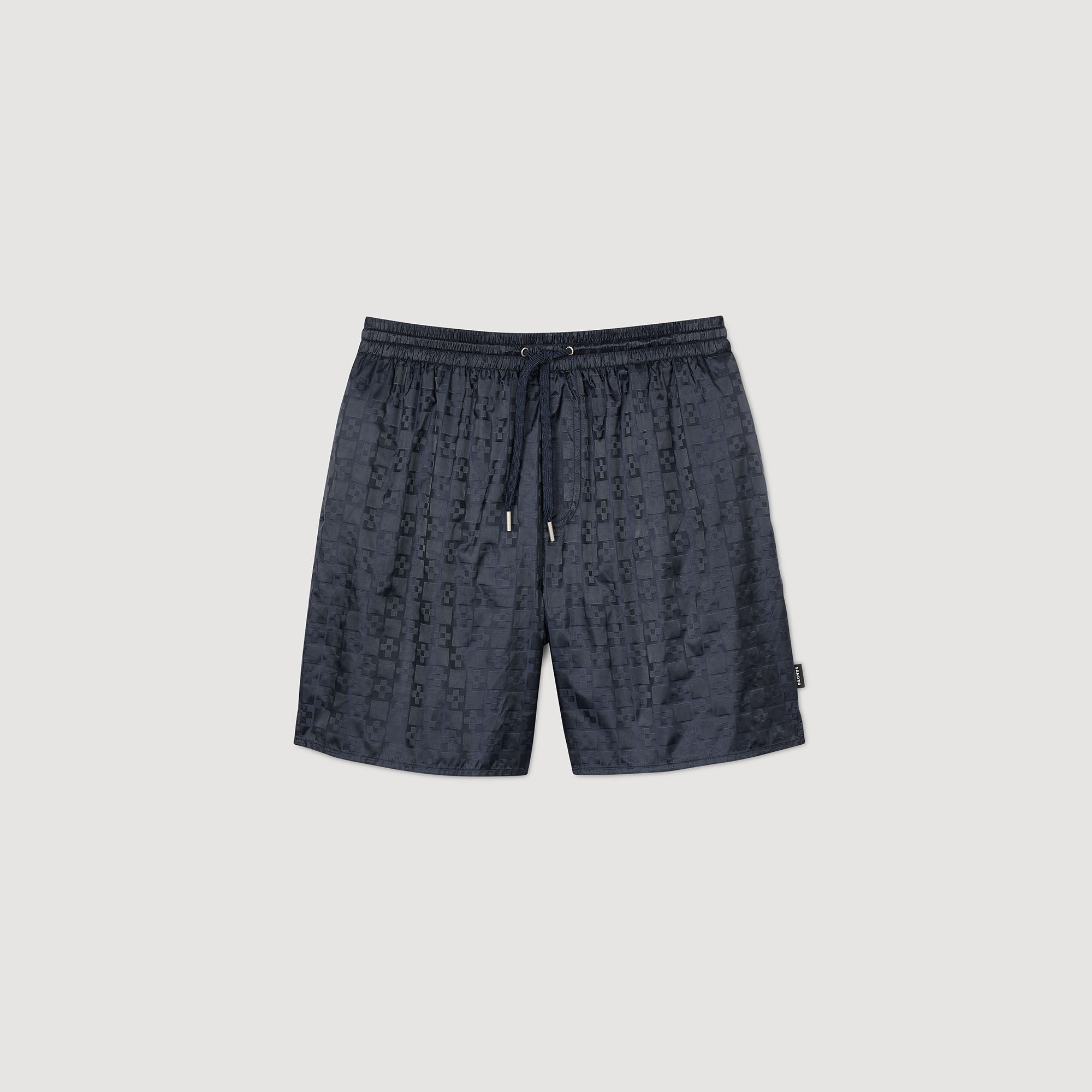 Badehose mit Square-Cross-Muster
