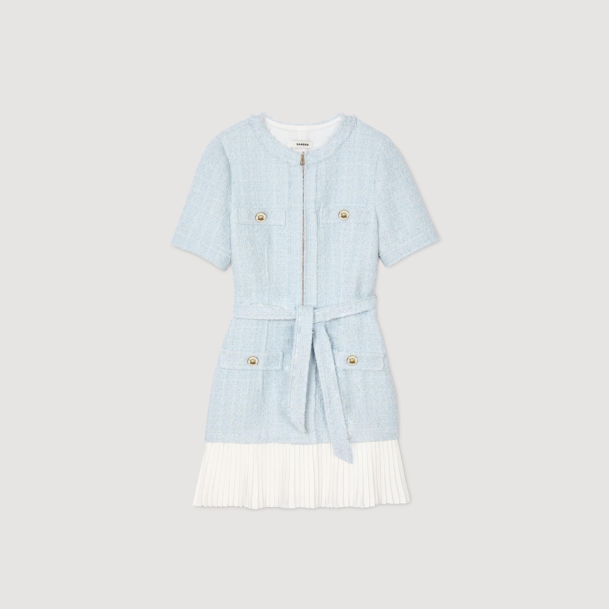 Short tweed dress
