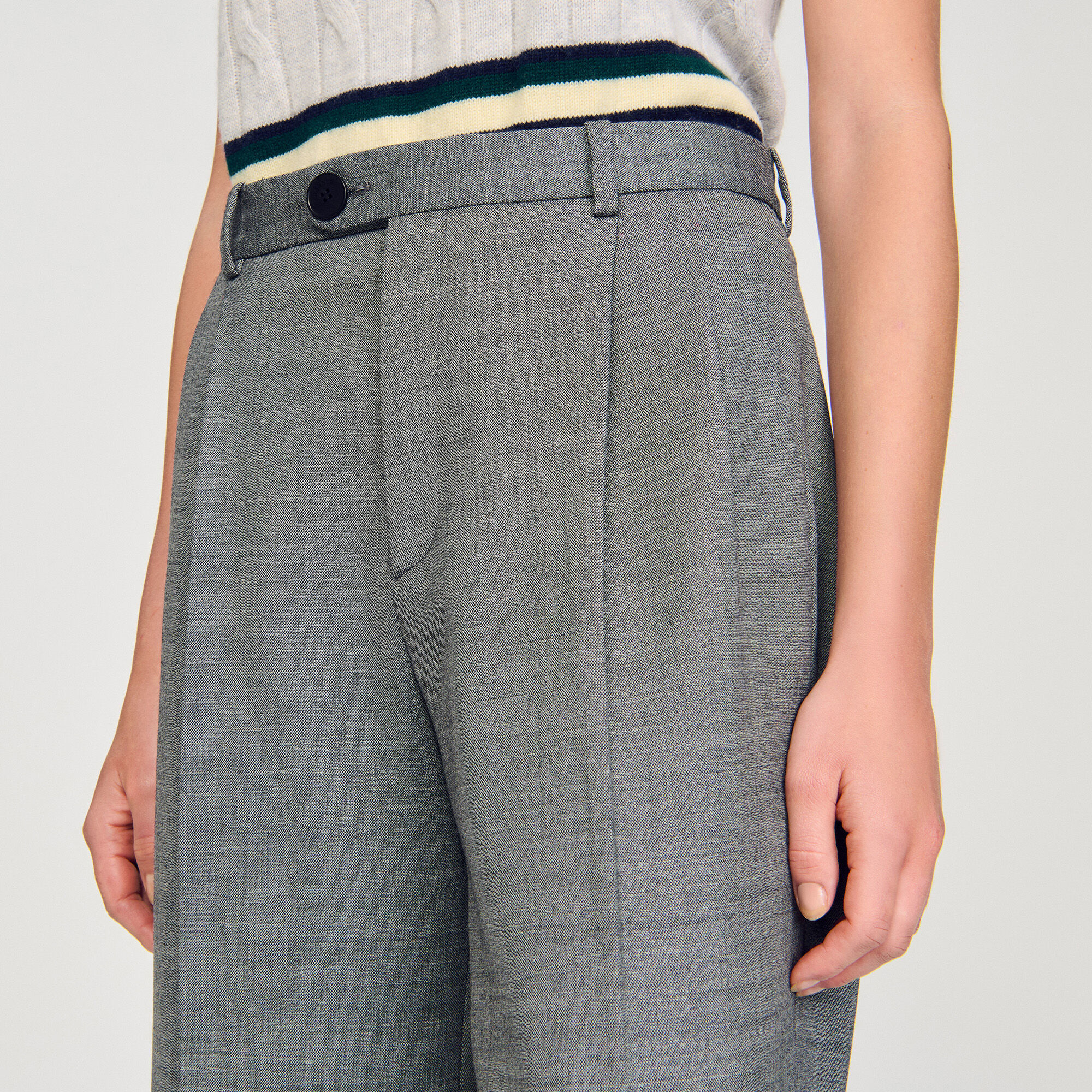 Gerade geschnittene Hose