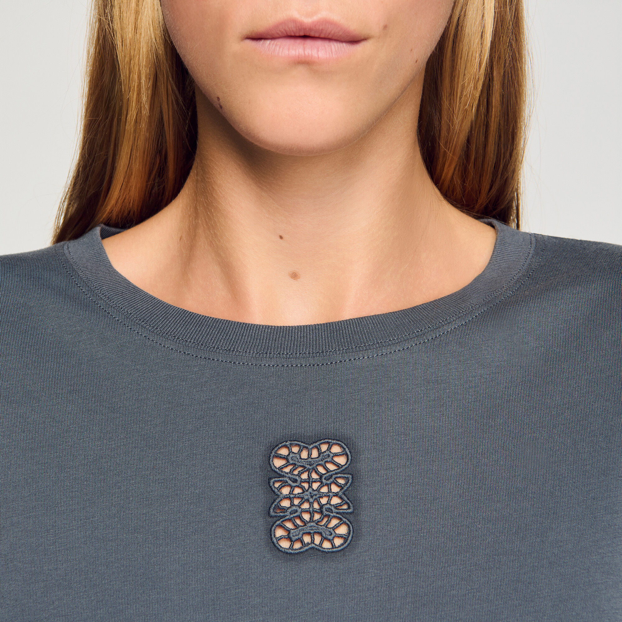 T-shirt with embroidery