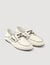 Leather boat shoe loafers
