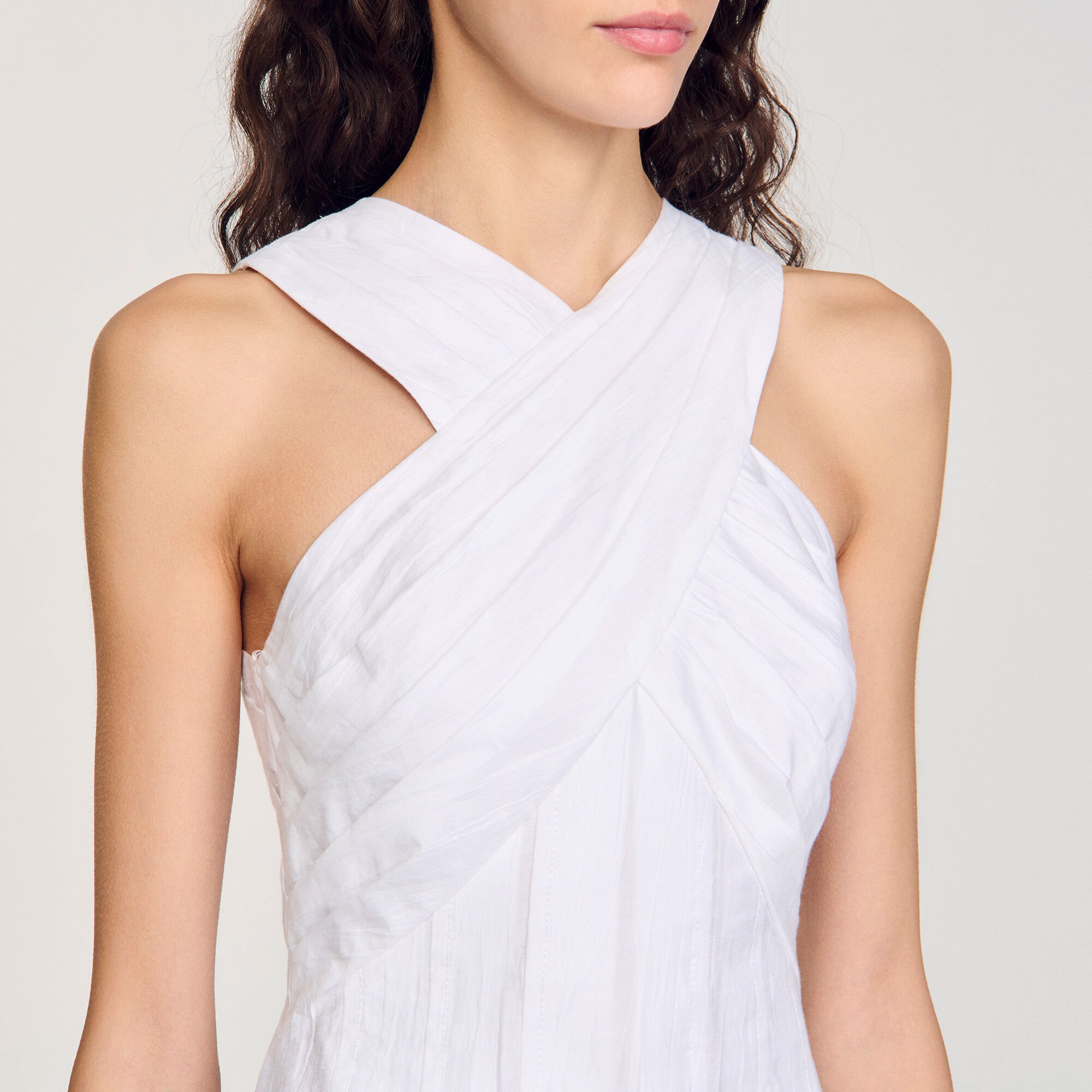 Wrap maxi dress