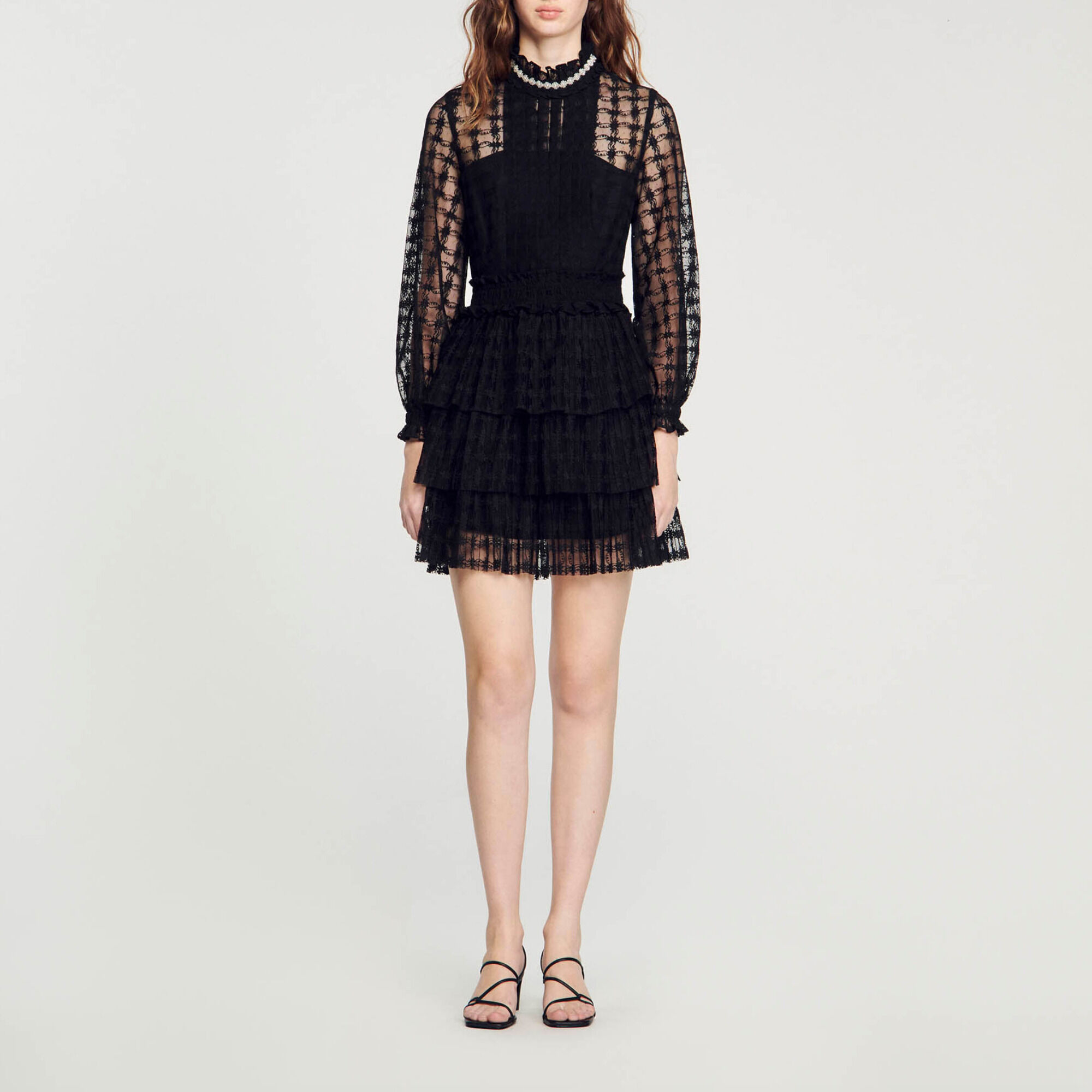 Sandro lace sale dress