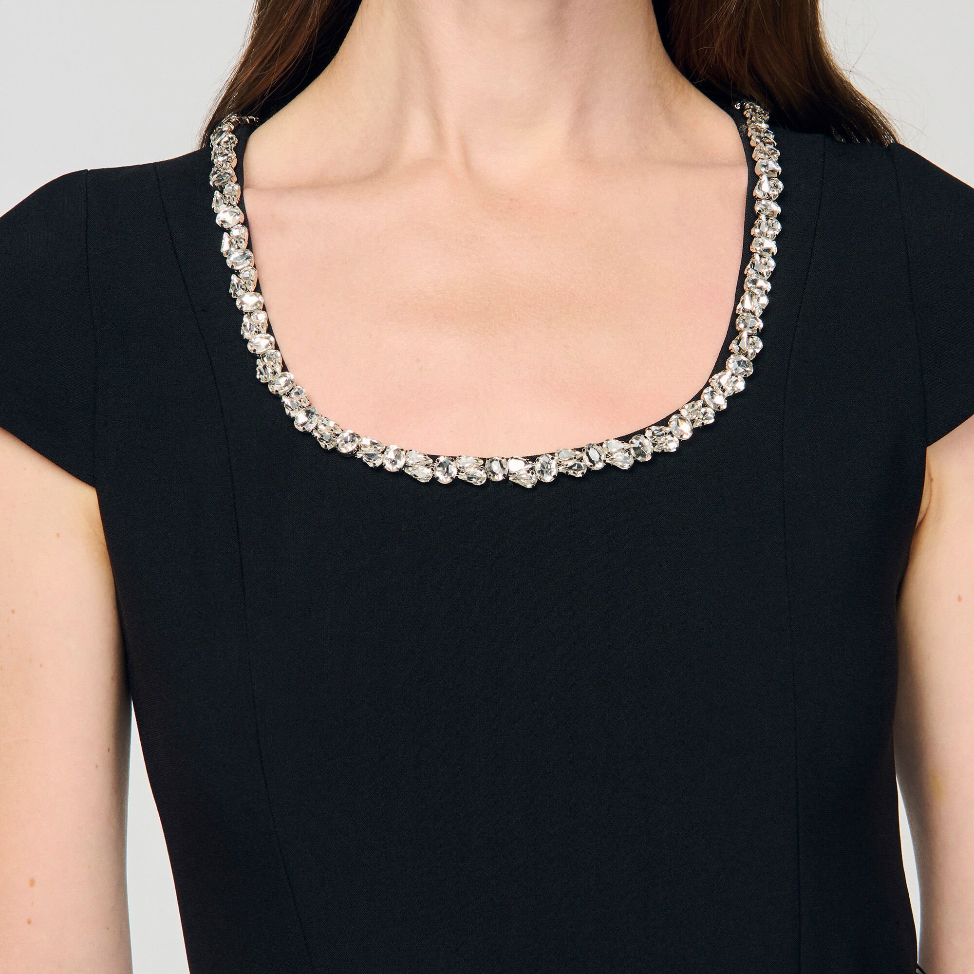 Overall mit Strass am Kragen