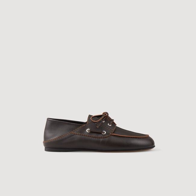 Mocassins en cuir 