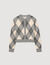 Cardigan à motifs losanges