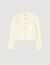 Rib knit cardigan