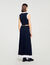 Gilet court bicolore