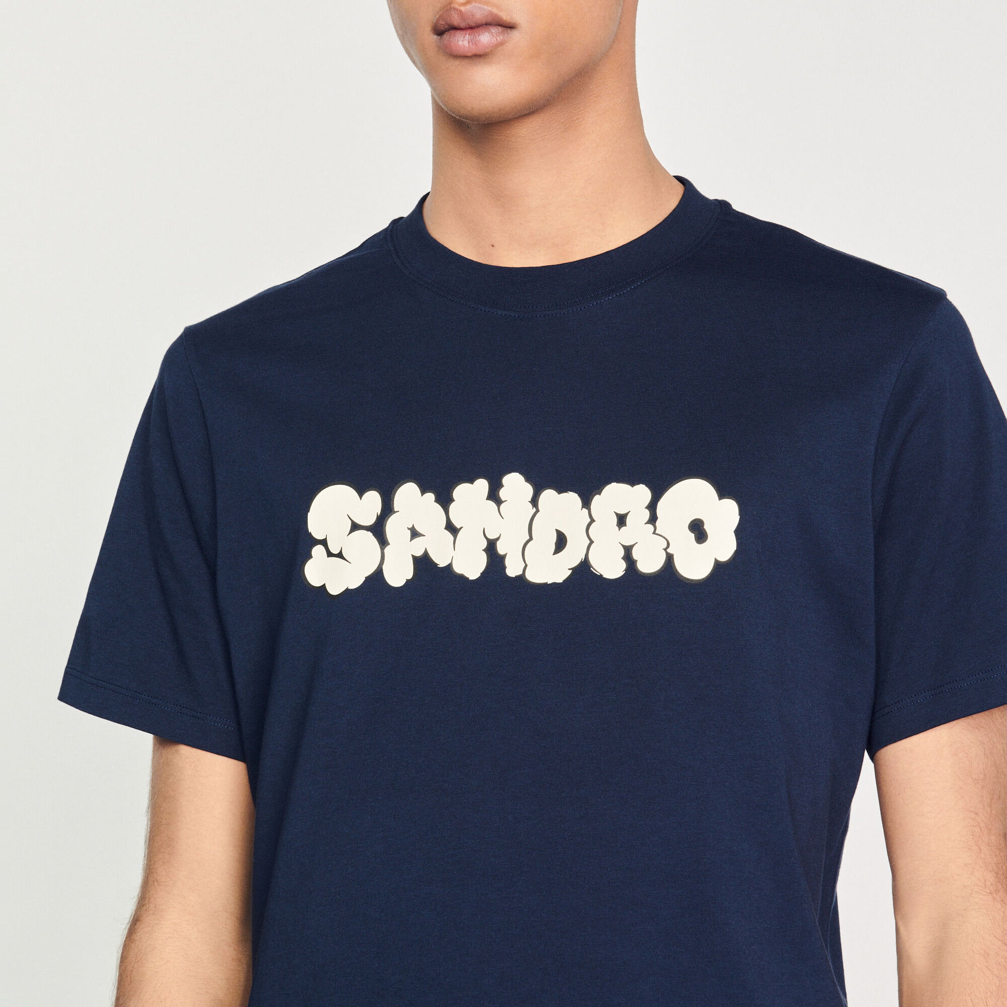 Sandro embroidery T-shirt