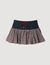 Karierter Skort