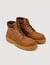 Stiefeletten aus Nubuk und Leder