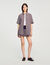 Chemise oversize à carreaux