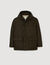 Hooded wool parka