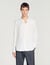 Loose-fit Mandarin collar shirt