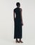 Robe longue frangée 