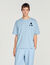 Baumwoll-T-Shirt mit Blumenmuster
