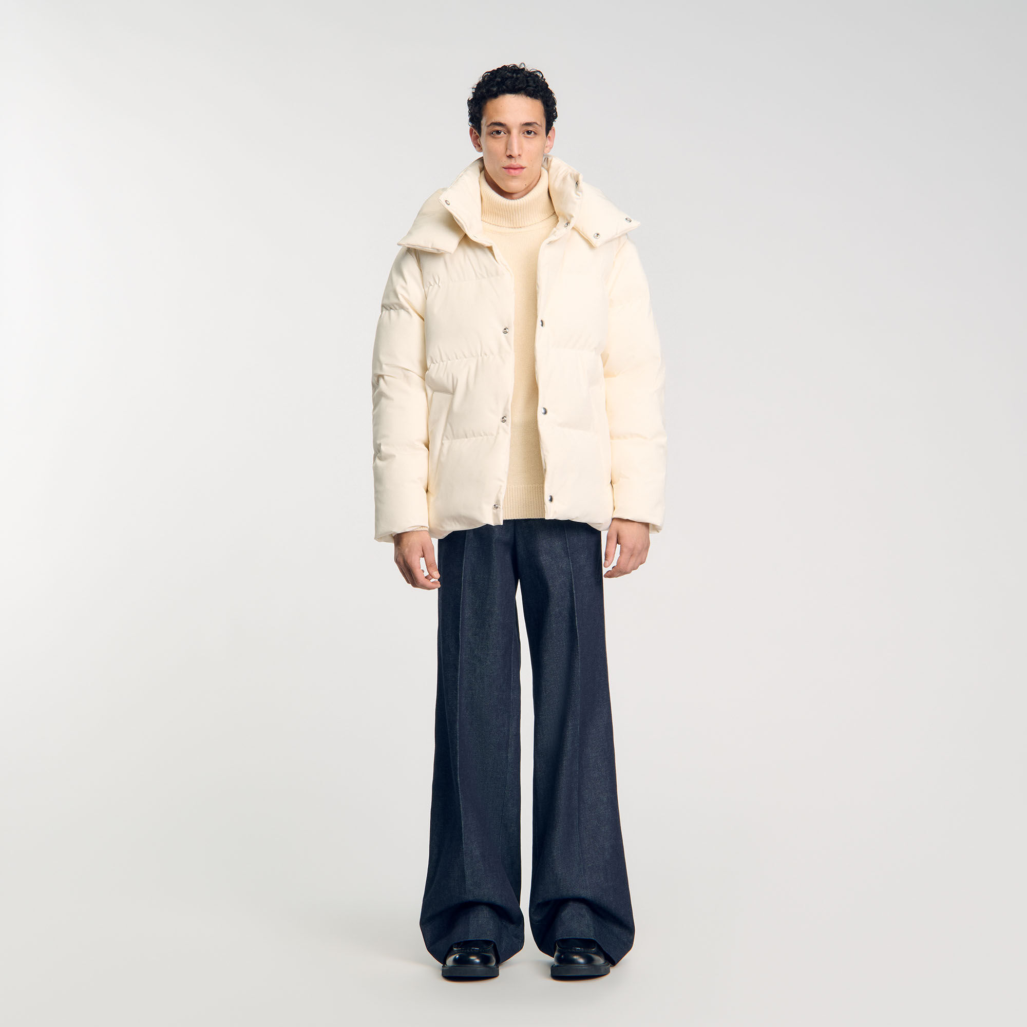 Quilted puffer jacket