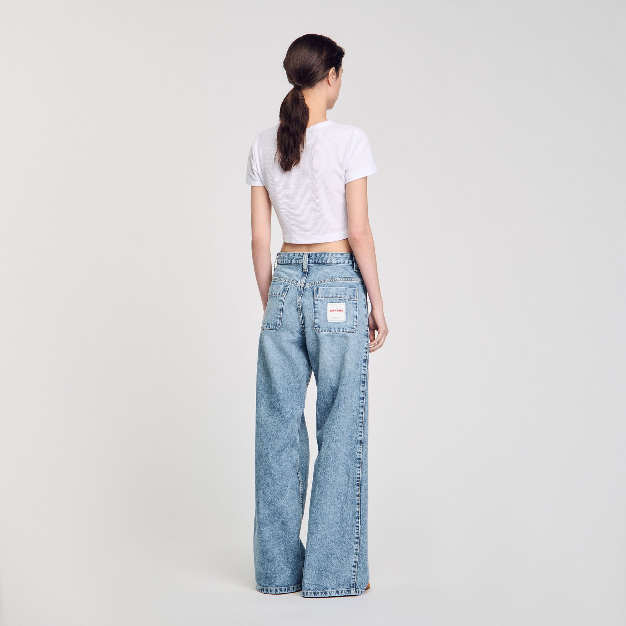 Faded jeans