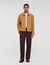 Blouson aus geflochtenem Raphia