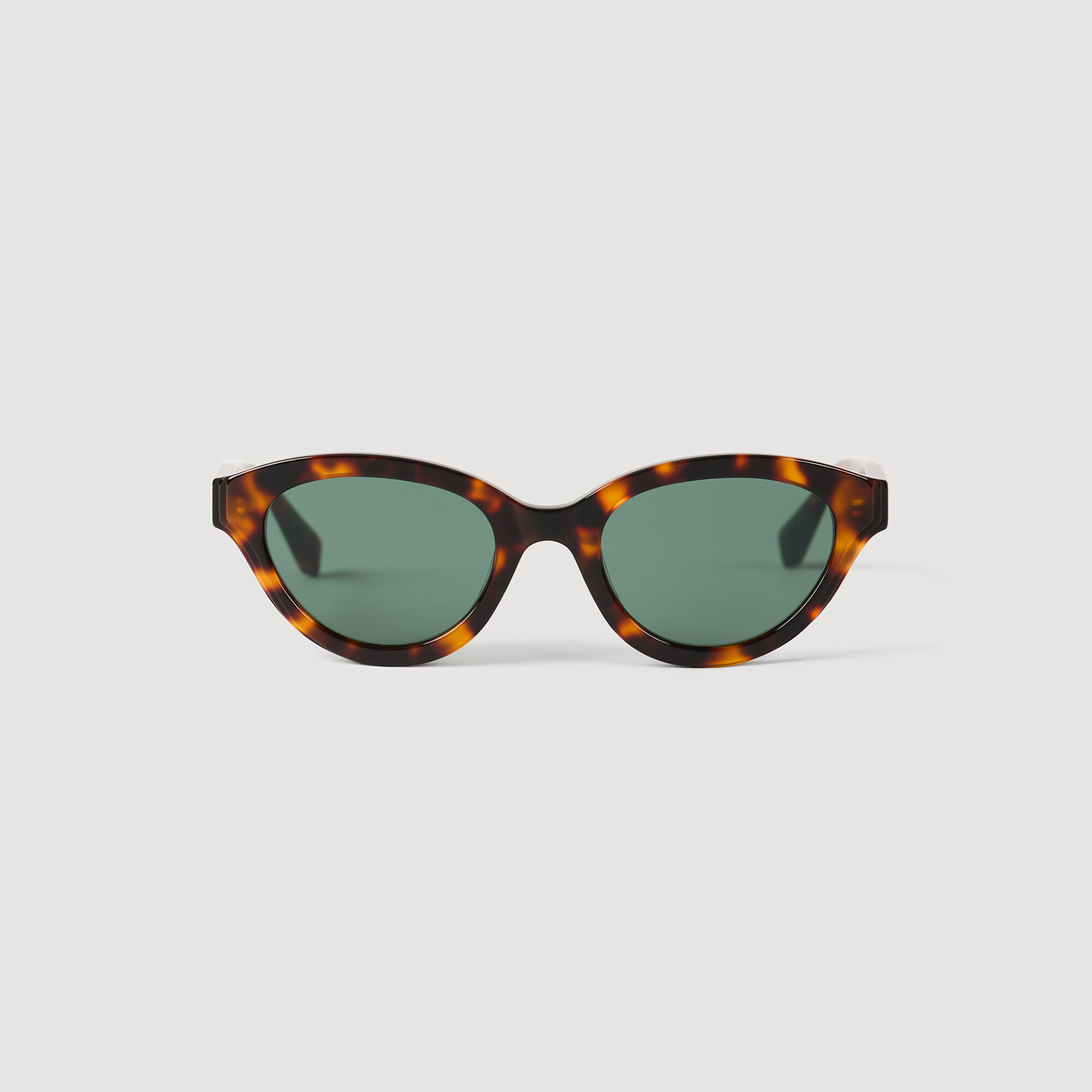Lunettes de soleil cat eyes marron pour femme Sandro Paris
