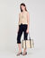 Ruffled capri pants