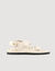 Sandalen aus glattem Lammleder